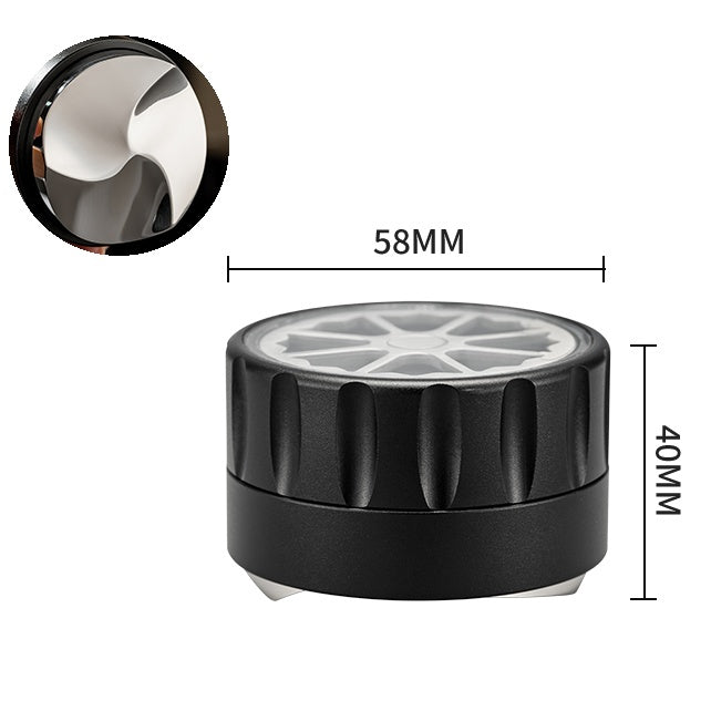 S101 58MM Wheel Hub Espresso Gravity-Adjustable Coffee Distributor