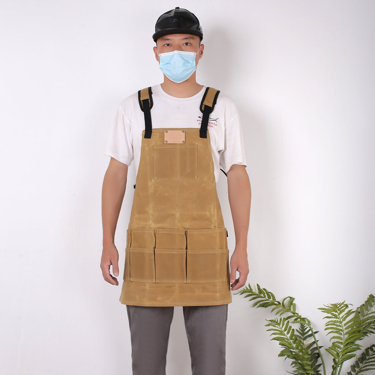 Wax Canvas Barista Apron MT023